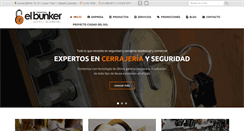 Desktop Screenshot of ferreteriaelbunker.com